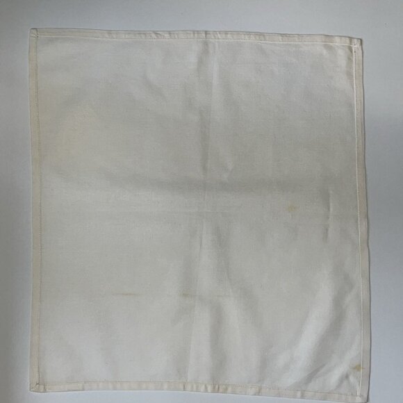 🤍✨ Off-White Cotton Fabric Napkins | Set of 4 - Picture 6 of 11